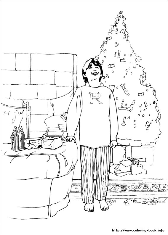 Harry Potter coloring picture